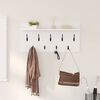 vidaXL Wandmontierter nachttisch Wei&szlig; 80 x 40 x 12 cm Holzwerkstoff