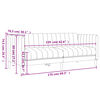 vidaXL 3-tlg. Sofagarnitur Creme Stoff