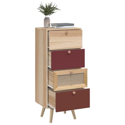 vidaXL Highboard mit Schubladen 40x30x95 cm Holzwerkstoff