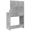 vidaXL Schlafzimmer-Frisiertische Beton Grau 80 x 39,6 x 135 cm