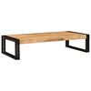 vidaXL Badregal Braun 100 x 50 x 23 cm Massives rohes Mangoholz
