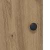 vidaXL Highboard Artisan-Eiche 62 x 32 x 106,5 cm Holzwerkstoff