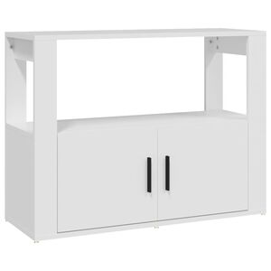 vidaXL Sideboard Wei&szlig; 80x30x60 cm Holzwerkstoff