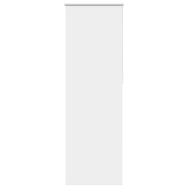 vidaXL Verdunkelungsrollo Wei&szlig; 65x210cm Stoffbreite 60,7 cm Polyester