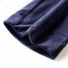 Kinderhose Samt Dunkelblau 140