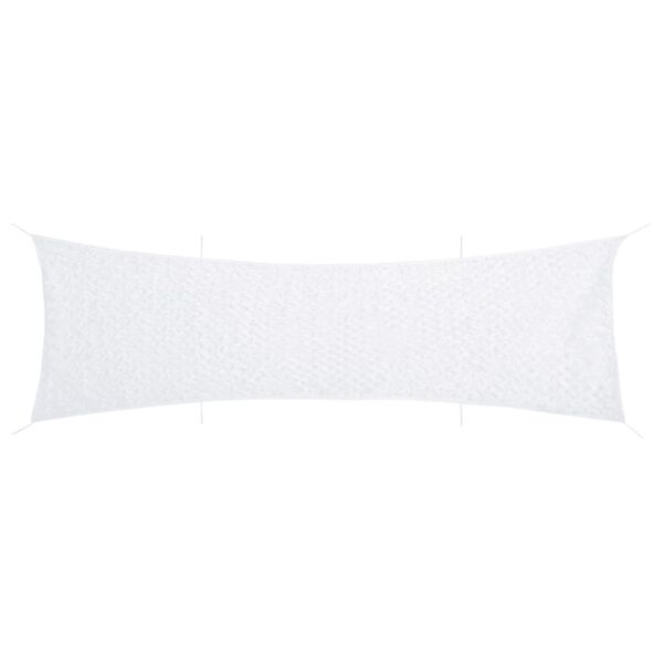 vidaXL Tarnnetz mit Aufbewahrungstasche 706x140 cm Wei&szlig;
