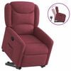 vidaXL Relaxsessel mit Aufstehhilfe Weinrot Stoff