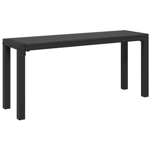 vidaXL Gartenbank Anthrazit 100 x 28 x 45 cm Stahl