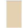 vidaXL Verdunkelungsrollo Beige 125x210 cm Stoffbreite 121,6 cm