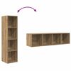 vidaXL TV-Schrankset Artisan-Eiche 37 x 37 x 142,5 cm Holzwerkstoff