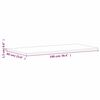 vidaXL Waschtischplatte 100x60x1,5 cm Massivholz Buche