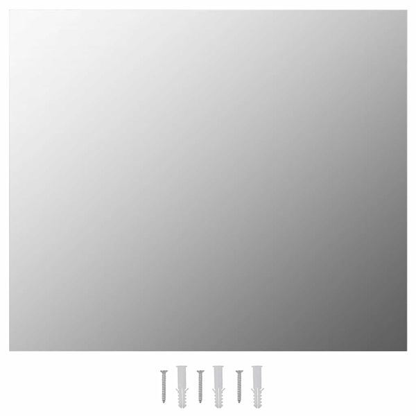 vidaXL Rahmenloser Spiegel 70x50 cm Glas