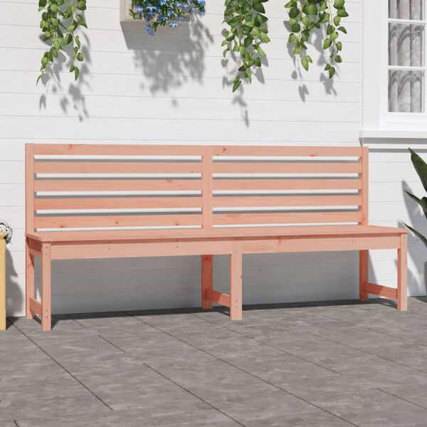 vidaXL Gartenbank 201,5 cm Massivholz Douglasie