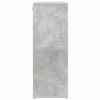 vidaXL Schuhschrank Betongrau 77,5 x 30 x 83,5 cm Holzwerkstoff