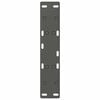 vidaXL Couchtischbeine A-Form 2 Stk. Anthrazit 40x(30-31) cm Stahl