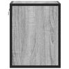 vidaXL Wand-Nachttisch Grau Sonoma 40x31x39,5 cm