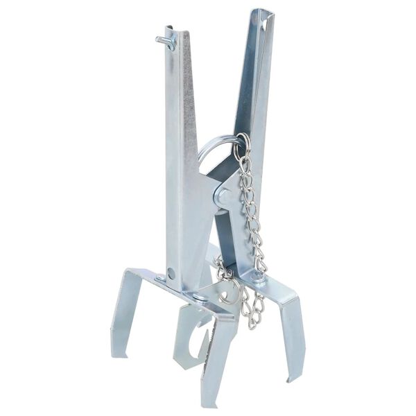 vidaXL Maulwurffallen 10 Stk. Silbern Verzinkter Stahl