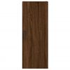 vidaXL Wandschrank Braun Eichen-Optik 34,5x34x90 cm
