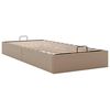 vidaXL Ottoman-Bett ohne Matratze Cappuccino-Braun 80x200cm Kunstleder