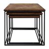 HSM Collection 3-tlg. Couchtisch-Set Austin Quadratisch