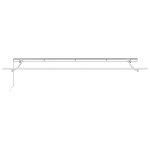 vidaXL Einziehbare Markise Anthrazit 400 x 200 cm Stoff