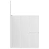 vidaXL Duschwand L-Form 70x120x137 cm 4-teilig Faltbar