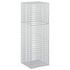 vidaXL Gabione mit 5 mm Draht und 5x2,5 cm Maschen 50x50x150 cm