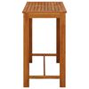 vidaXL 7-tlg. Gartenbar-Set Grau