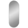 vidaXL Wandspiegel Silbern 50x20 cm Oval