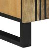 vidaXL Badezimmerm&ouml;bel-Set mit Schubladen 3 pcs Braun Holzwerkstoff