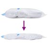 vidaXL Aufbewahrungstaschen 5 pcs Transparent und Blau 80 x 60 cm