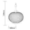 Luxform LED-Gartenleuchte Damascus Orientalisch Antik-Blau