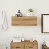 vidaXL Bad-Wandschrank Artisan-Eiche 80x25x30 cm Holzwerkstoff