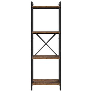 vidaXL B&uuml;cherregal 40 x 30 x 119 cm Holzwerkstoff Altholz