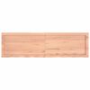 vidaXL Wandregal Hellbraun 140x40x(2-4) cm Massivholz Eiche Behandelt