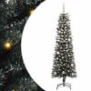 vidaXL Künstlicher Weihnachtsbaum mit 150 LEDs mit Ständer Grün 150 cm