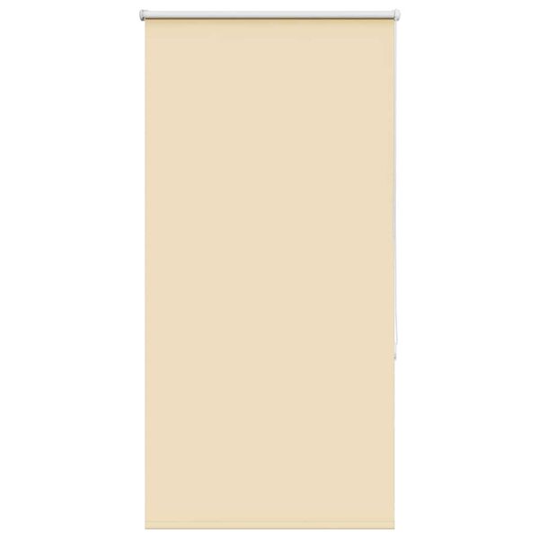vidaXL Verdunkelungsrollo Beige 80x175cm Stoffbreite 75,7 cm Polyester
