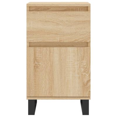 vidaXL Sideboard Sonoma-Eiche 40x35x70 cm Holzwerkstoff