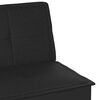vidaXL Schlafsofa Schwarz Stoff