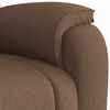 vidaXL Massagesessel Braun Stoff