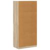 vidaXL Kleiderschrank Sonoma-Eiche 90x52x200 cm Holzwerkstoff