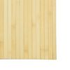 vidaXL Paravent Hell Natur Breite 400 cm H&ouml;he 165 cm Bambus