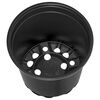 vidaXL Blumentopf 50 pcs Schwarz &Oslash; 15 x 13 cm Kunststoff