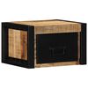 vidaXL Nachttisch 40x35x25 cm Raues Mango-Massivholz