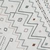 vidaXL Teppich Beige und Blau 80x150 cm Baumwolle