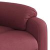 vidaXL Relaxsessel Elektrisch Weinrot Stoff