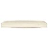 vidaXL Kissen Creme 120 x 40 x 8 cm Oxford-Stoff