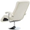 vidaXL TV-Sessel Creme Kunstleder