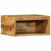 vidaXL TV-Wandschrank 40x30x19 cm Raues Mangoholz
