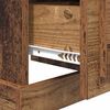 vidaXL Nachttisch Altholz 39 x 39 x 47,5 cm Holzwerkstoff